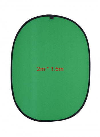 1.5x2.0m Collapsible Nylon Blue&green (2in1) Backdrop Background Panel For Photo & Video Studio Photography 1.5x2meter Green/Black/Blue