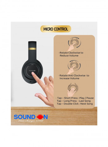 R109 Wireless Over-Ear Headphones Ash Grey