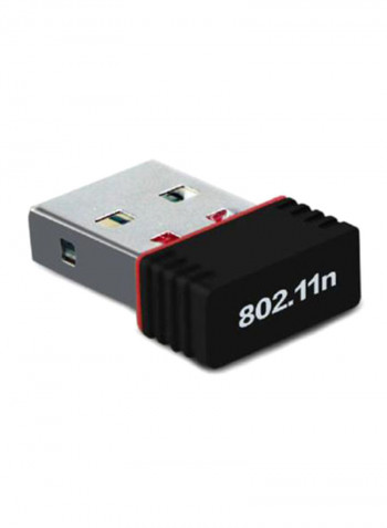 Wireless 150Mbps USB Adapter Wifi 802.11N 150M Network Lan Card Black