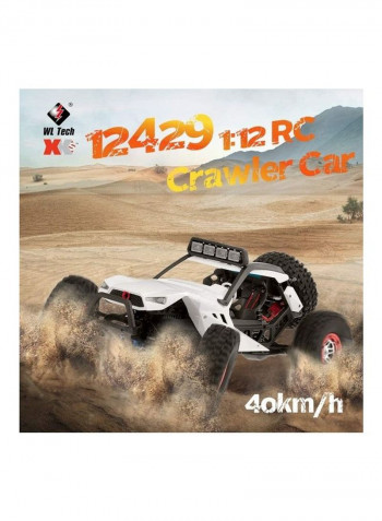 1:12 RC Car Crawler Black