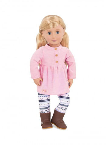 6-Piece Katelyn Fashion Doll With Accessory Set 18inch