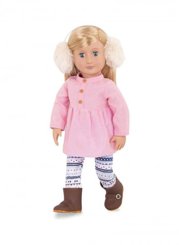 6-Piece Katelyn Fashion Doll With Accessory Set 18inch