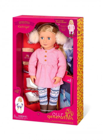 6-Piece Katelyn Fashion Doll With Accessory Set 18inch