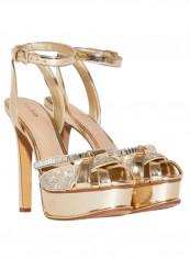 Lacla Shine High Heeled Sandals Gold reviews Lacla Shine High Heeled Sandals Gold