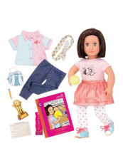 Everly Deluxe Bowling Fashion Doll With Accessory Kit 18inch