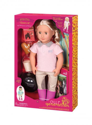 OG Deluxe Riding Doll With Accessories 18inch
