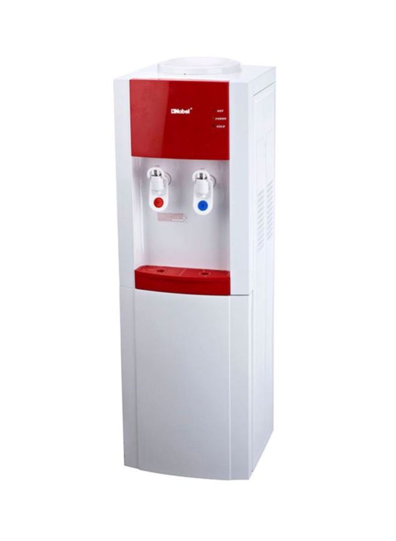 Water Dispenser Free Standing White Cabinet NWD2000 White/Red