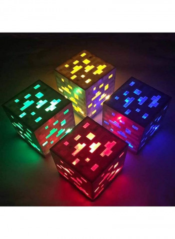 3D LED Table Lamp Red