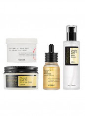 original clear pad +advance snail 92 all in one cream + propoulis light ampoule + advance snail 96 mucin power essence 365مل