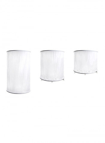 Space Light Cylinder White