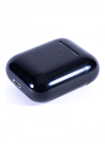 Bluetooth In-Ear Earbuds With Wireless Charging Case Black