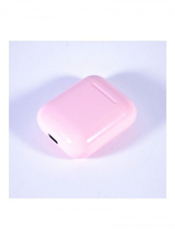 Bluetooth In-Ear Earbuds With Wireless Charging Case Pink