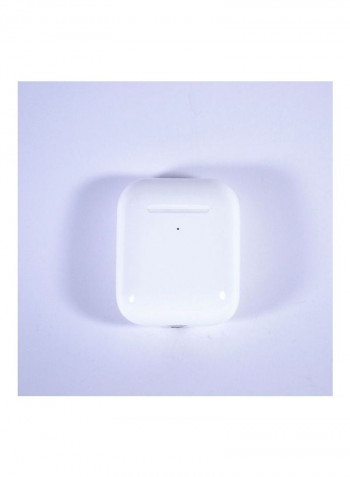Bluetooth In-Ear Earbuds With Wireless Charging Case White