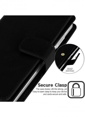 Protective Flip Cover With Pockets For Samsung Galaxy S20 Ultra Black
