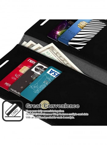 Protective Flip Cover With Pockets For Samsung Galaxy S20 Ultra Black