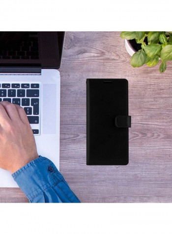 Protective Flip Cover With Pockets For Samsung Galaxy S20 Ultra Black