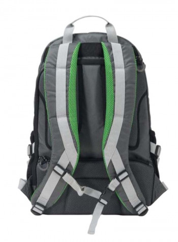 Protective Zipper Closure Backpack For 15.6-Inch Laptops Multicolour