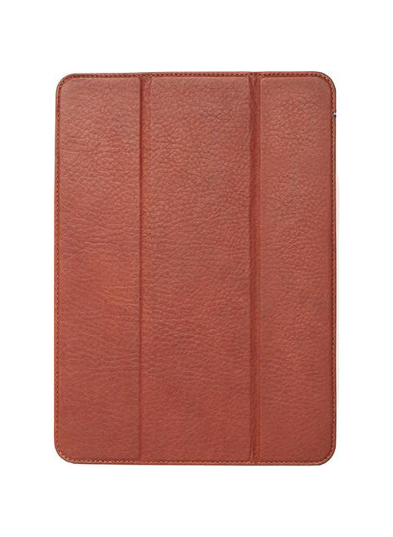 Leather Slim Cover For 11-inch iPad Pro Brown