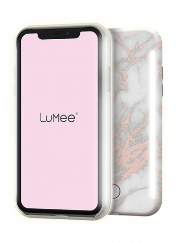 Metallic Marble Protective Case Cover For Apple iPhone 11 Pro Multicolour