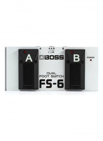 Dual Footswitch FS-6 Black/Grey