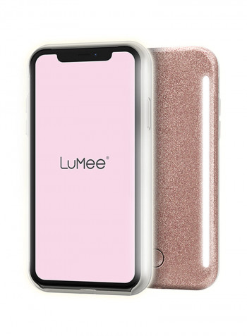 Duo Protective Case Cover For Apple iPhone 11 Pro Max Rose Glitter