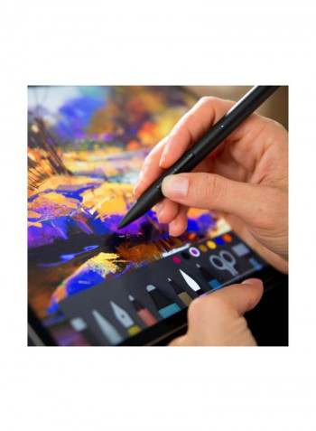 Note+ Stylus With Native Palm Rejection For Apple iPad أسود