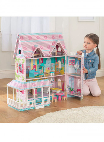 Abbey Manor Dollhouse 28.03x12.44x22.83inch