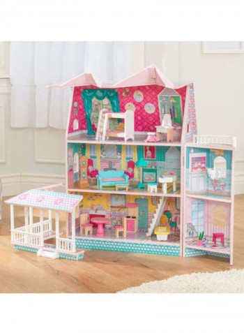 Abbey Manor Dollhouse 28.03x12.44x22.83inch