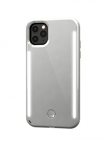 Duo Protective Case Cover For Apple iPhone 11 Pro Max Mirror Silver