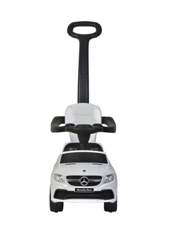 Mercedes Coupe Ride On Car With Push Handle