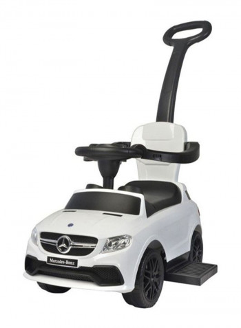 Mercedes Coupe Ride On Car With Push Handle