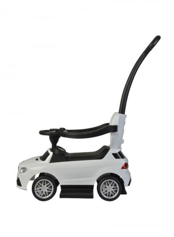 Mercedes Coupe Ride On Car With Push Handle