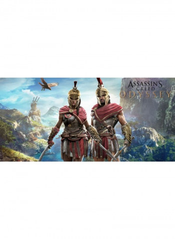 Assassin's Creed Odyssey (Intl Version) With DualShock 4 Wireless Controller - Adventure - PlayStation 4 (PS4)