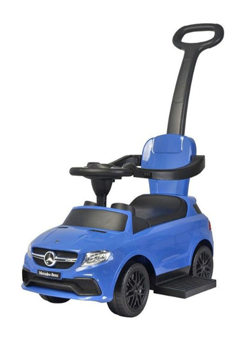 Mercedes Coupe Ride On Car With Push Handle