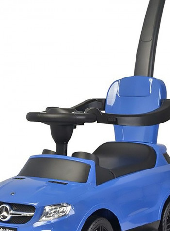 Mercedes Coupe Ride On Car With Push Handle