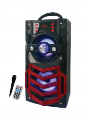 Portable And Rechargeable Speaker GMS8570 Black/Red/Blue