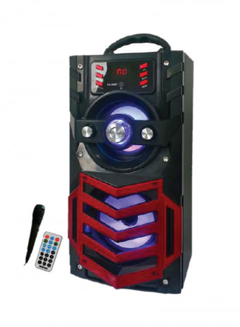 Portable And Rechargeable Speaker GMS8570 Black/Red/Blue