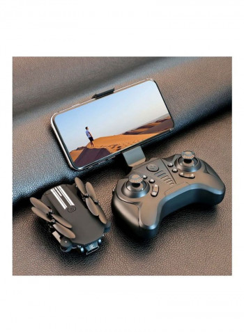 LS-MIN Mini Drone RC Quadcopter 480P Camera 13mins Flight Time 360° Flip 6-Axis Gyro Gesture Photo Video Track Flight Altitude Hold Headless Remote Control Drone with 1 Battery Black 22*6*15cm