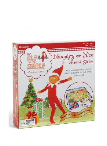 Elf On The Shelf Naughty Or Nice Board Game