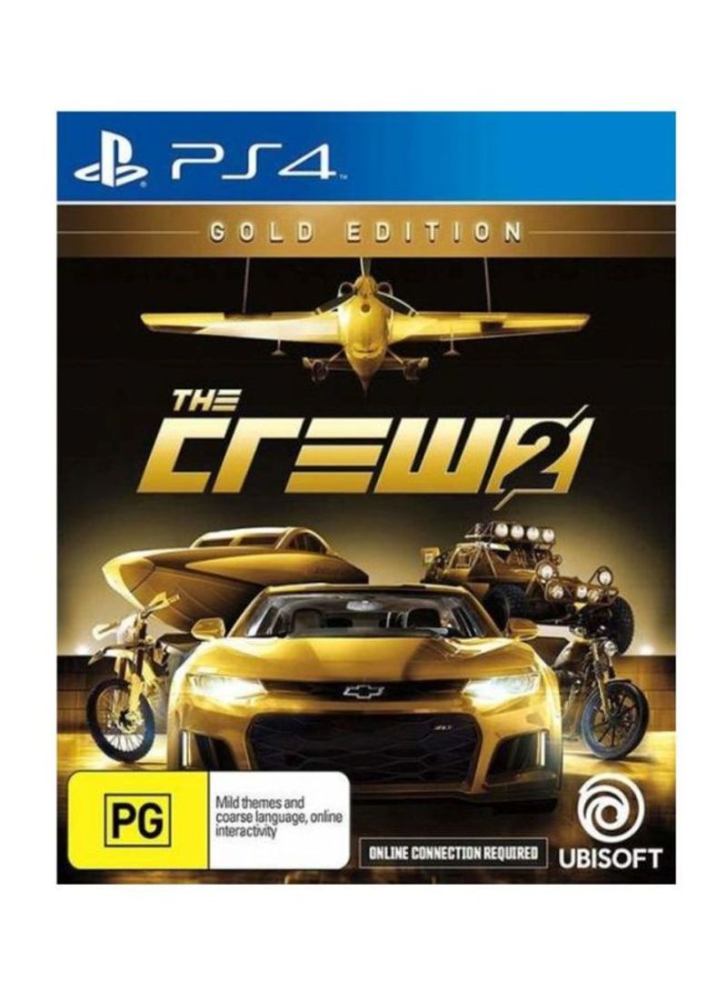 The Crew 2 Gold Edition (Intl Version) - Racing - PlayStation 4 (PS4)