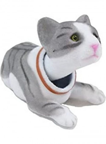 Frivolous Bobblehead Tabby Cat Figure