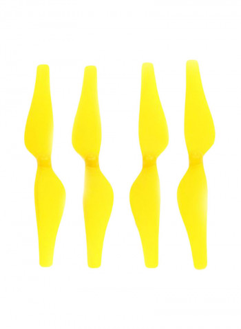 4pcs Quick Release/Lock Propellers CCW CW Props Blades For DJI Tello Mini Drone Yellow