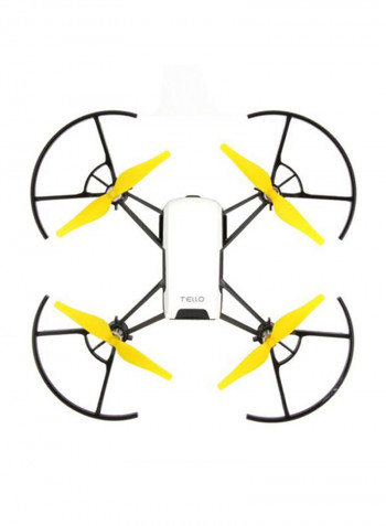 4pcs Quick Release/Lock Propellers CCW CW Props Blades For DJI Tello Mini Drone Yellow