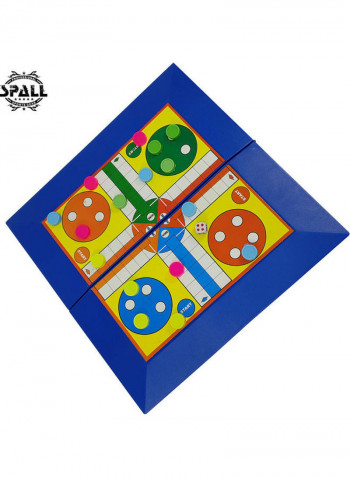 Ludo Magnetic Folding Travel Mini Board Game Set 25cm