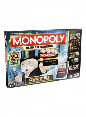 Monopoly Ultimate Banking Edition Board Game 5.1 x 40cm