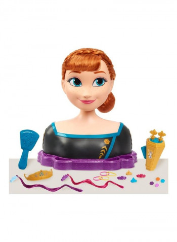 Disney Frozen 2 Deluxe Anna Styling Head