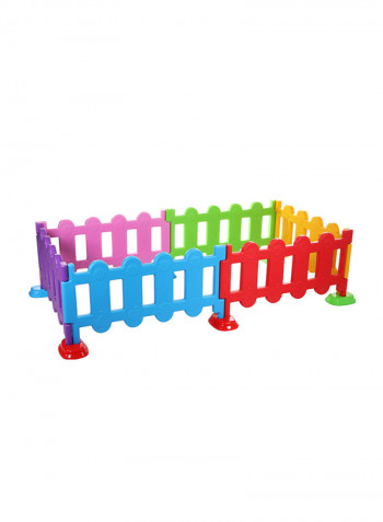 6-Piece Indoor Baby Fence Set 6x(105x55)سم