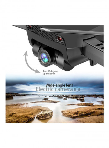 Dongmingtuo X12S 1080P Drone with Camera Wide Angle WiFi FPV Optical Flow Positioning Altitude Hold Gesture Photography Quadcopter 21*7*17.5cm