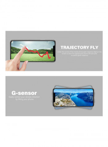 Dongmingtuo X12S 1080P Drone with Camera Wide Angle WiFi FPV Optical Flow Positioning Altitude Hold Gesture Photography Quadcopter 21*7*17.5cm