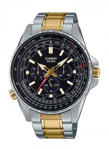 Men's Water Resistant Analog Wrist Watch MTP-SW320SG-1AVDF